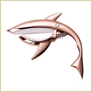 Ukulele Capo Metal String Capo Shark Shaped Guitar Capo Cool and Lightweight Capo for Guitars Ukulel