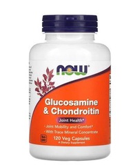 🌈氨基葡萄糖 + 軟骨素素食膠囊 NOW Foods, Glucosamine & Chondroitin 120 粒裝 🌈每日兩次，每次 2 粒。