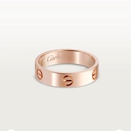 Cartier 卡地亞 750 玫瑰金 LOVE 戒指 經典戒指 Rose Gold 戒指 B4085259