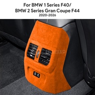 2025-2026 BMW 1 Series 2-Series F40 F44 Rear Air Vent Trim Frame Cover Suede Cover Interior Modifica