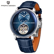 PAGANI DESIGN Automatic Watch For Men Top Luxury 42MM Tourbillon mechanical Mens Watches Leather Str