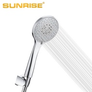 SUNRISE SHOWER HEAD SET , STAINLESS HOSE , ADJUSTABLE SHOWER HEAD