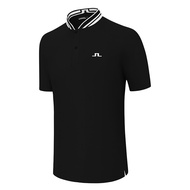 เจ. Lindeberg Golf Mens New TOP PRE ORDER จากจีน (4-7days) กีฬากลางแจ้งแขนสั้น Ball Jersey #0620 #