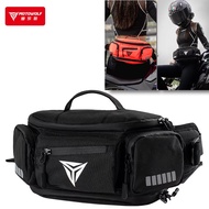 MOTOWOLF Waterproof Waist Pouch Hip Bag Beg Pinggang Bahu Reflective Pouch Biker Rider