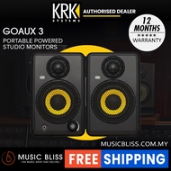 KRK Go Aux 3 3" Portable Studio Monitors - Pair (GoAux3)
