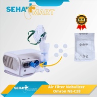 omron nebulizer kit air filter nebu saringan udara sparepart inhalasi ne-c28 ne-c801 murah garansi o