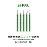 2UUL DA22 QUICK Blade Set For Cleaning Under PCB