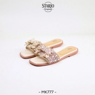 Stario ♦️ พร้อมส่ง ส่งไว รุ่น MK777  เท้าอวบ+1❗️รองเท้าสุขภาพ พื้นรองเท้าออกแบบ ซัพพอร์ตเท้า ลดเมื่อ