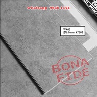 石塑 SPC 石紋卡扣式環保地板 厚6mm 加厚防火防水耐磨靜音 [WK66-51] 送珍珠棉防潮隔音地墊 無懼寵物百厭星 直接翻新地磚舊木地板磁磚瓦仔紙皮石泥水地台都可 DIY或拉師傅鋪都得 100