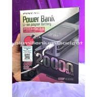 ORIGINAL Pineng PN-821 20000mAh Power bank Mini 65W Built-In Cable (ALSO FOR CHARGING LAPTOP)