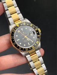 ✅兩地時間-間金鋼✅ Rolex 勞力士GMT-Master II 16713 ✅1803 1675 1680 16610✅錶帶挺直✅實體交收🏠-保證原裝正貨✅