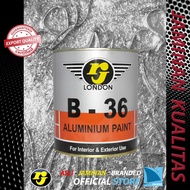 Cat Aluminium 800 ml Pagar Tangki Tiang Pintu Besi Rolling Door - Alumunium Paint RJ LONDON