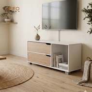 Offo Living - Rak Tv Meja Tv Putih - Audio Video Rack White - AVR037