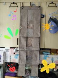【收納神器】手袋收納袋 包包收納 房門掛勾 雜物袋 棉麻掛袋 防塵袋 雜誌袋 handbag hanger
