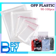 OPP Plastic with Adhesive Bag Wrapper Resealable Packaging 6x9cm,12x18cm,14x25cm (approx. 90 pcs)
