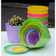 16CM x 14CM Flower Shape BIG Size Flower Pot