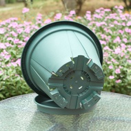 Pasu Bunga Besar Plastik Tebal Lebih Besar 40cm Diameter Pasu Kawalan Akar Qingshan Halaman Halaman 