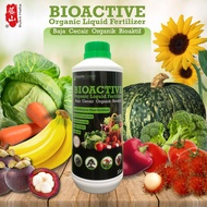 [READY STOCK] BIOACTIVE Organic Liquid Fertilizer 5Litre / 1Litre Foliar Spray Fertigation Plants Bo