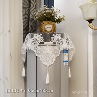 Sofa Bedside Table Embroidered Air Conditioner Cover King's Air Conditioner Double-Layer Cylindrical