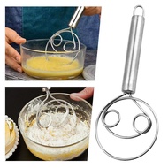 Stainless Steel Dough Blender Flour Cake Mixer Handheld Stick Quick Kitchen Non Egg Beater T7f6