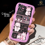 CASING HP OPPO A83 - CASE HP OPPO A83 2018 - SOFTCASE GELOMBANG OPPO A83 - TPU - PELINDUNG BELAKANG 