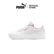 PUMA Carina L Youth Girls Shoes (White)