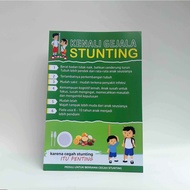 Paket Poster Stunting Poster Informasi Stunting Edukasi Stunting Poster Kesehatan LAMINATING