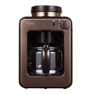 [特價]日本siroca crossline自動研磨咖啡機SC-A1210CB