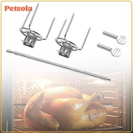 Rotating Roast Chicken Fork Grill Rotisserie Kit Spit Grill Grilling Accessories Cooking Tool Rotiss