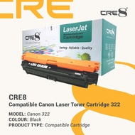 Compatible Canon Cartridge 322 Toner for LBP9100C / LBP9100CDN / LBP9200C / LBP9500C