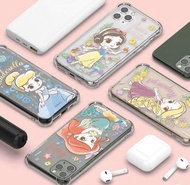 韓國正版 phone case Disney Disney princess 迪士尼公主 白雪公主 美人魚 灰姑娘 長髮公主 Snow White Ariel Cinderella rapunzel （Apple iPhone case , iPhone 12)卡通手機殻