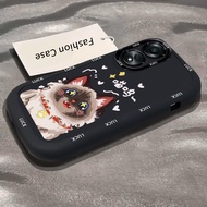 Case For OPPO A58 4G A58 5G A58X 5G A78 5G A1X 5G A2X 5G Angel Blue Cat Phone Shockproof Anti-Fall