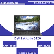 Dell Latitude 3420 | RAM : 16GB | SSD : 512GB | Intel : i5-1135G7