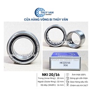 Needle roller bearing, cylindrical roller NKI 20/16 (20x32x16); NKI 20/20 (20x32x20) (NS)