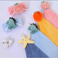 JM Character Hand Towel Microfiber Hand Towel 30x30 Hanging Hand Towel 3D Character Hand Towel