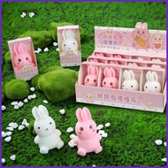 Rabbit Squishy Toys Easter Squishy Bunny Cute Mochi Animals Toys Lovely Squishies Mochi Stress Relief Toys mueadegsg