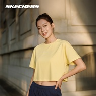Skechers Women Performance Dynamic Walking Collection Short Sleeve Tee - P125W043-011G , Perempuan