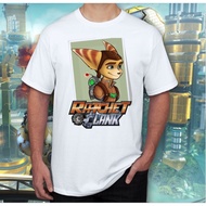 DESIGN RATCHET&CLANK PRINTED SHIRT / GRAPHIC TSHIRT / T-SHIRT MM TEENS AND ADULTS UNISEX