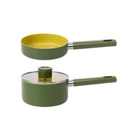 Elmich Olive Baby EL5242OV16 safe ceramic pot and pan set, size 16cm