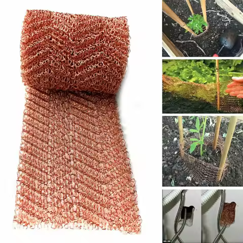 Anti-Snail Copper Wire Mesh Copper Wire Net Signal Shielding Net Wire Pest & Rodent Net Copper Mesh