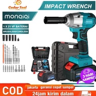 GALERY PERTUKANGAN PROMO!!! MONQIQI IMPACT WRENCH 550 N.M 1/2 INCH