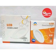 CAHAYA Down Light/Panel Light Quality Super Bright White Light SNI 6 Watt & 9 Watt