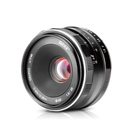 Meike 25mm F1.8 Large Aperture Wide Angle Lens Manual Focus Lens Compatible with Panasonic Lumix Oly