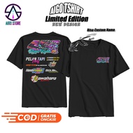 Aigo Store Kaos sablon satuan - Kaos Request Racing Murah - PJL-1 - kaos bebas Nama Dan No Racing - 