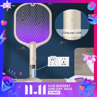 Vợt bắt muỗi điện quang thông minh vợt bắt muỗi 3 trong 1 cao cấp quạt bắt muỗi đèn bắt muỗi đèn bắt