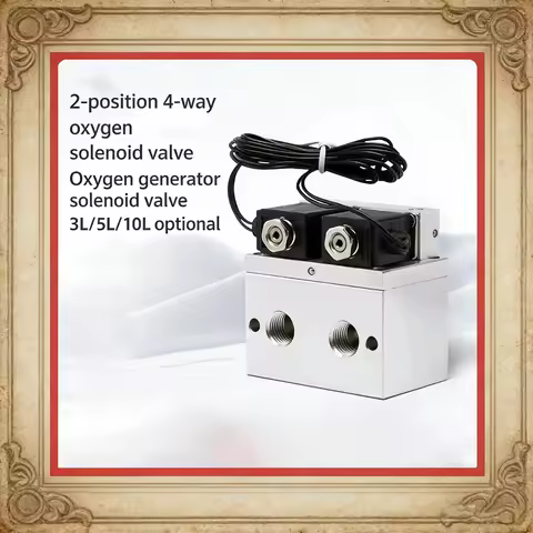 Oxygen Valve Ventilator 3L5L10 Liter Diaphragm Valve Ozone Generator 1.5W DC12V Oxygen Inhalation So