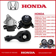 [3 IN 1 ]- ENGINE MOUNTING SET HONDA CITY T9A GM6 1.5 2014-2019 JAZZ T9A GK 1.5 2015-2019