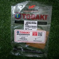 LC135/ FZ150I VALVE INTAKE/EXHAUST EKZOS TOBAKI