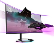 Cooler Master GM34-CWQ 34” ARGB Curved 144Hz VA QD Tech Ultra-WQHD 3440 x 1440 PC Monitor, 0.5ms (MP