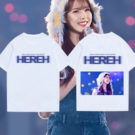 Tshirt IU tshirt T-Shirt IU Concert H.E.R World Tour 2024 - 2024 IU HEREH WORLD TOUR CONCERT T-shirt